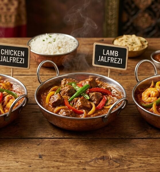 Chicken-Lamb-Prawn-Jalfrezi