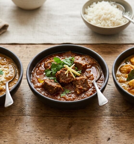 Chicken-Lamb-Prawn Plain curry