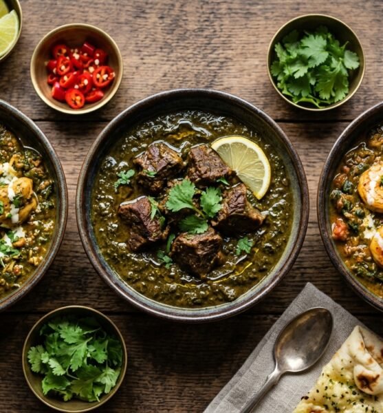 Chicken-Lamb-Prawn-Sagwala