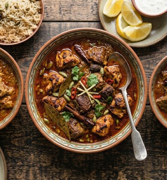 Chicken-Lamb Tikka Rogon Josh