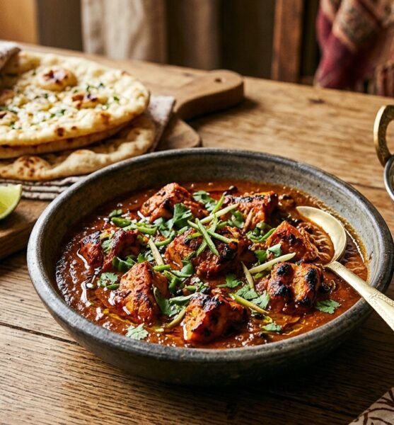 Chicken-Lamb Tikka Vindaloo