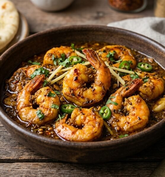 King prawn Achari