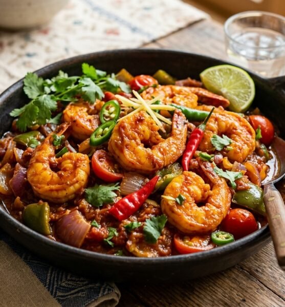 King prawn Chilli Masala