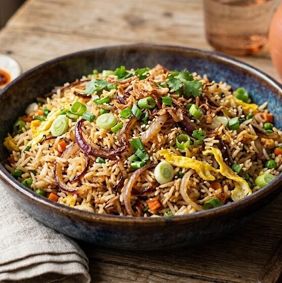 Onion Fried Rice