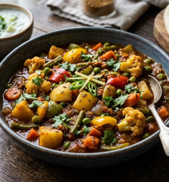 Vegetable Chilli Masala