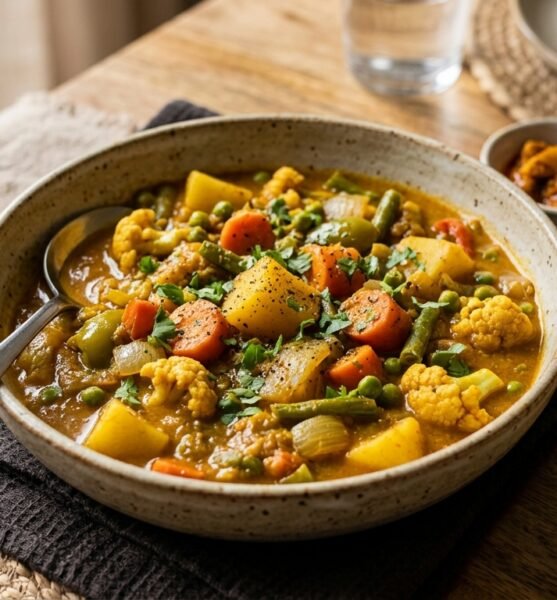 Vegetable Plain curry