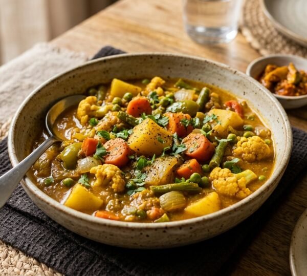 Vegetable Plain curry